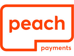 The logo for Peach Payments