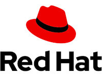 The logo for Red Hat