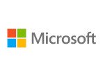 The logo for Microsoft
